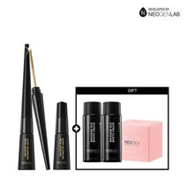 [네오젠] 메탈 마스카라 본품+리필+증) 아이리무버 2개+화장솜, 단품, 색상:02. 브라운