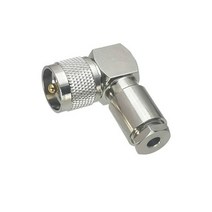전선 연결 커넥터 1개 UHF PL259 남성 플러그 클라이트 RG58 RG142 RG8X RG5 RG6 RG8 LMR400 케이블 RF 동축 황동 직각 스트레이트, For RG58 Right Angle