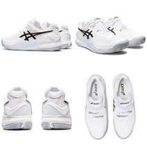 국내 매장판 아식스 젤 레졸루션 9 클레이 ( WHITE / BLACK ) 운동화 러닝화