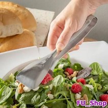 ForU409 기본형 뷔페 호텔 스텐 서빙집게 1개 집게 조리도구 스텐집게 빵집게, 상세페이지 참조