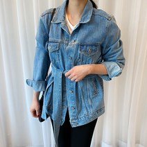 스프링 벨트 set 루즈핏 청자켓