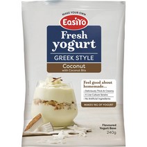 Easiyo 그릭 스타일 & 코코넛 비트 요거트 베이스 240g