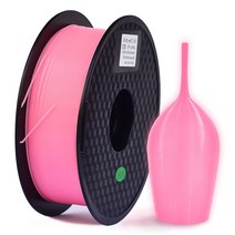 어둠 속에서 빛나는 PLA 필라멘트 1.75mm 1kg 빛나는 플라스틱 3D 인쇄 재료 3d 프린터, 06 Luminous Pink