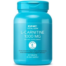 토탈린 L-카르니틴 1000mg 타블렛, 60개입, 1개