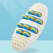 발바닥 종아리 다리 마사지 발지압기 안마판 풋롤러 휴대용, 단품