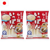 일본 사토식품 키리모찌 구워먹는떡 찹쌀떡 절떡 10개입 290g 2팩
