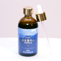 한국양봉농협 플로폴리스 액상 100ml 프로폴리스액상 항산화 영양제 수용성 BEE PROPOLIS 구강 항균 건강 기능식품 선물 스포이드, 1개