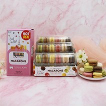 CHATEAU BLANC 샤또블랑 프렌치 마카롱 432g (144g X 3개입) / 프랑스, 1개