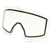 Oakley 남성 라인 마이너 스노우 고글 렌즈 클리어 클리어 대형