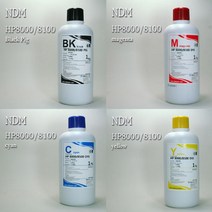 NDM잉크 HP952/HP951/HP940/HP8000/HP8710/HP7612/MB2120/MB2720 1kg 호환잉크, 검정(PIG)