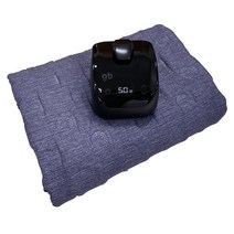 더따슴 워셔블 온수매트 GB20SBD 네이비 블랙, 더블(155 x 150 cm)
