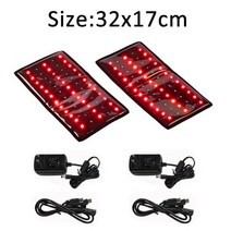 갈바닉마사지기 고주파마사지기 갈바닉휴대용 근적외선 레드 라이트 치료 장치 Led 팔, 호주, 32x17cm