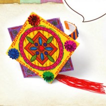 어린이집 체험 전통 장식 머리띠 만들기 문화센터 강의교구 돌봄 민속놀이키트 박람회 교회