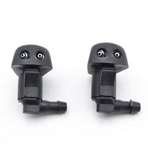 Toyota Yaris XP10 용 2Pcs 앞 유리 와이퍼 와셔 노즐 2m 3.5mm 호스 커넥터가있는 Tacoma MR2 Celica T Y Straight, 노즐 세트