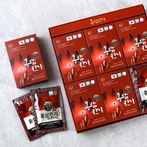 [개성상인 홍삼진기 30포 국내산 6년근 전통원료 명절선물세트 쇼핑백증정 HACCP], 1개