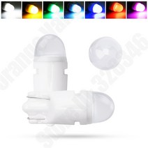 T10 W5W 2 LED 194 168 차량용 세라믹 인테리어 조명 웨지 주차 전구 플레이트 램프 DC 12V 강아지 반려, 03 T10 LED_01 White