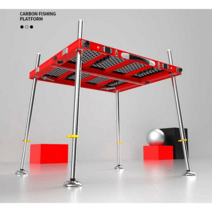 민물 낚시용 등받이 소좌대 야간 캠핑 좌대 중층낚시, 800x1000 다리 1.1 약 9.4kg