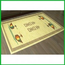 브랜드없음 [대숲소리]담양 대자리- 원앙무늬 (150cmx210cm) 2인 침대용