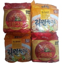노브랜드 라면한그릇 순한보통맛10개 얼큰매운맛10개 총20개구성 사무실탕비실 작업실간식, 1box