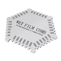 폭 측정기 wet film combs 253000um 마이크론 마이크로미터 1118, 없음