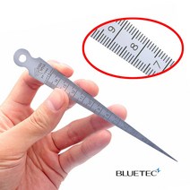 블루버드 데파게이지 1~15mm 700A 테파게이지 내경 틈새 간격 테이퍼게이지, 색상:[색상]본상품