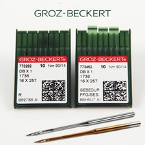 100PCS 재봉틀 바늘 DBX1 16X257 Groz-Beckert Gebedur 티타늄 바늘 For Computerized Lockstitch JUKI BROTHER SINGE, 11 DBX1 60  8  Silver