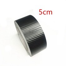 3D 나노 탄소 섬유 자동차 스티커 보호 스트립 사이드 미러 스크래치 테이프 방수 필름, 5cm, 1 m