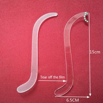아크릴장식장 박스 주문제작 케이스 솜인형 보관함 로봇 진열장 미니 피규어 웹연예인 아크릴 귀걸이 스틱, 03 S shaped 15cm_01 S-1 pc