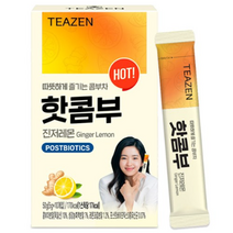 티젠 핫콤부 진저레몬차 5g 10개입