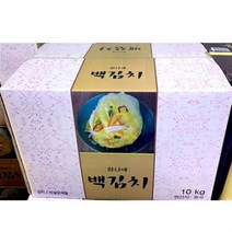 SSBEST하나애 백김치 (10kg) 배추김치 기본반찬 집밥, 상세페이지 참조