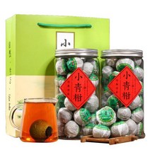 신회 소청감 진피 궁전 보이차 500g 숙차 캔