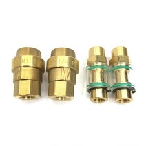 체크밸브 수도배관자재 스크류 공기 압축기 오일 리턴 체크 밸브 15bar 육각 오일 리턴 파이프 체크 밸브 18 14 오리피스 2 0mm 투명 비주얼, thf-7, 오리피스 2.0mm