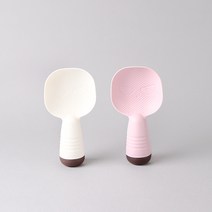 나인웨어 옥수수 네모네주걱, 핑크, 1개