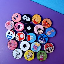 슬로우베베 에이씨 고퀄리티 한손에 잡히는 스마트폰 그립톡 25가지 디자인, 쪼코비