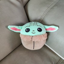 영화 스타 워즈 베이비 요다 인형 봉제 인형 완구 13cm 만화 Grogu 박제 완구 장식 크리스마스 할로윈 선물 키즈 소녀, 녹색의