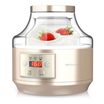 전동 요구르트 메이커 소형 2L 가정용 요거트 발효기, 블루단일 머신