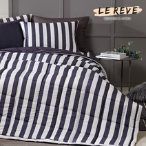 [르헤브] 어닝스트라이프 사계절 이불베개세트 SS
