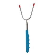 후드 고기집 닥트 기름받이 덕트 고깃집 청소 자바라 새로운 스테인레스 스틸 Telescoping 바베큐 포크 구이 스틱 마시맬로 핫도그 꼬치, [02] BL