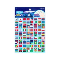 학습교구 말랑젤리 세계국기스티커(251444), 단품