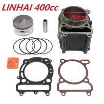 ATV 4륜 오토바이 바이크 부품 linhai 400cc 쿼드 atv 엔진용 80mm, 400cc 실린더 앗세이