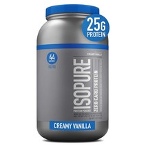 Isopure 이소퓨어 제로 카브 웨이 프로틴 바닐라 1.36kg, 1개