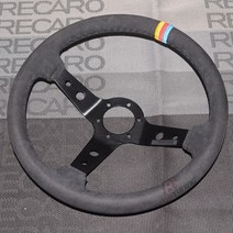 벤츠 잠자리 핸들 범용 알칸타라 스웨이드 자동차 레이싱 레이스 스포츠 스티어링 휠 시뮬레이터 350mm 깊이 79mm 14