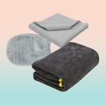 AD 오토브라이트 바나나글로스 차량용 중성 카샴푸 세정제 세차 샴푸, B-2 물기제거 세트