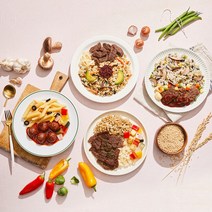 고기대신 다이어트 식물성 도시락 골라담기, 식물성 미트볼 토마토 펜네파스타