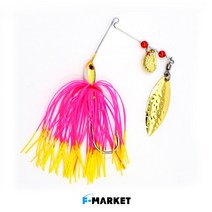 에프마켓 스피너베이트 루어낚시, 10g, #04 DYE