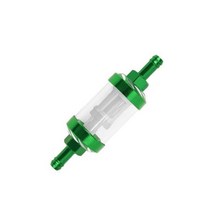 Alconstar범용 8mm CNC 가솔린 가스 연료 필터 오토바이 액세서리 혼다 야마하 ATV 먼지 구덩이 자전거 쿼드 mope용, CHINA_green, 5.green
