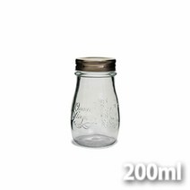 이탈리아 보르미올리 항아리형 유리병 200ml 유리공병