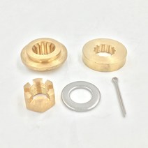 선외기 스즈키 DF140HP 엔진 프로펠러용 세트 부품 스페이서 와셔 플레이트 너트 캐슬 핀 코터, 한개옵션0