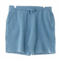 유니클로 블루 면 트레이닝반바지 남자 M [33] 2945