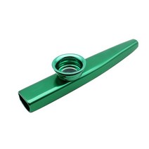 알티에리 피콜로 악기 1pcs 미니 금속 카주 하모니카 입 플루트 키즈 파티, 주황색